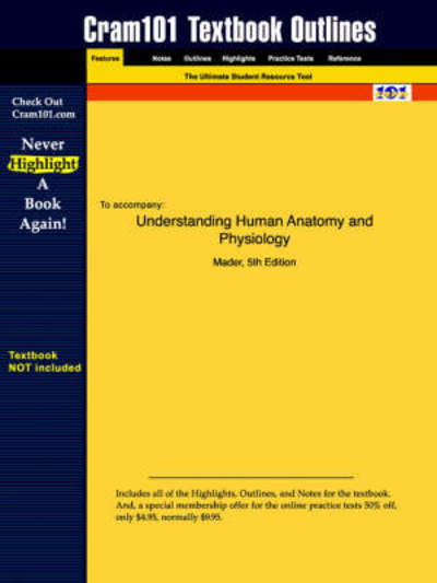 Cover for 5th Edition Mader · Studyguide for Understanding Human Anatomy and Physiology by Mader, Isbn 9780072464375 (Paperback Book) (2013)