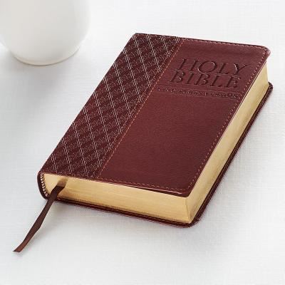 Cover for Bi-kjv Pocket Brown Luxleather (Book) (2012)