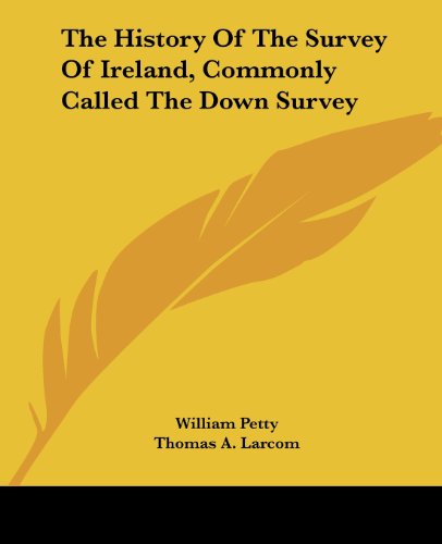 Cover for William Petty · The History of the Survey of Ireland, Commonly Called the Down Survey (Paperback Book) (2007)