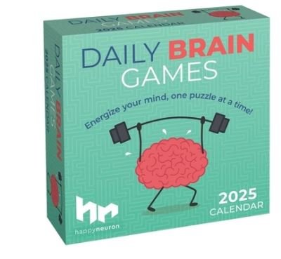 Daily Brain Games 2025 Day-to-Day Calendar: Energize your mind, one puzzle at a time! - HappyNeuron - Merchandise - Andrews McMeel Publishing - 9781524889340 - 13. august 2024