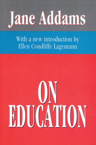 Cover for Jane Addams · On Education (Paperback Book) [Reprint edition] (1994)