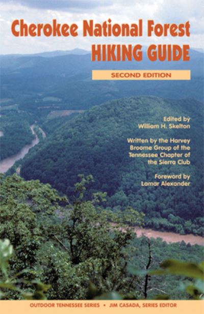 Cover for Cherokee National Forest Hiking Guide - Outdoor Tennessee Series (Paperback Book) (2024)