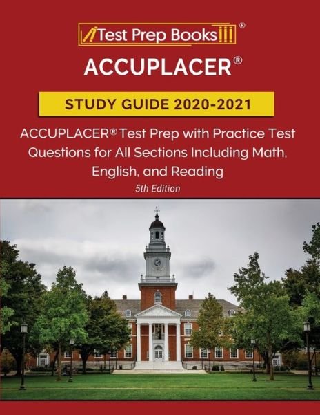 Cover for Tpb Publishing · ACCUPLACER Study Guide 2020-2021 (Paperback Bog) (2020)