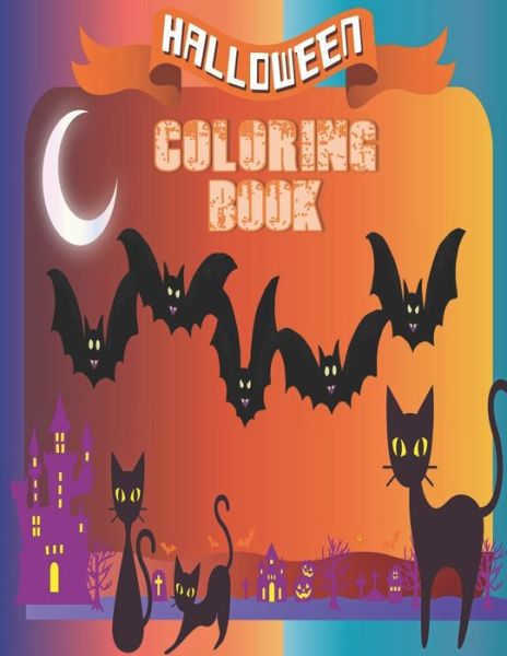 Cover for Halloween Activity Books · Halloween Coloring Book (Paperback Book) (2019)