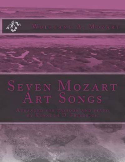 Cover for Wolfgang Amadeus Mozart · Seven Mozart Art Songs (Paperback Bog) (2014)