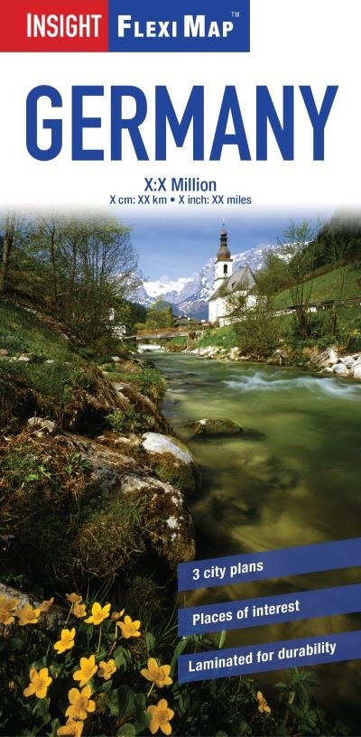 Cover for APA Publications Limited · Insight Guides Flexi Map Germany (Landkarten) (2024)