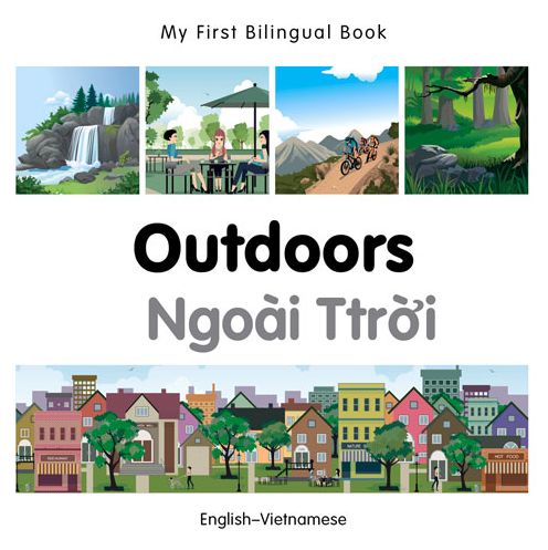 Cover for Milet Publishing · My First Bilingual Book -  Outdoors (English-Vietnamese) - My First Bilingual Book (Board book) (2015)