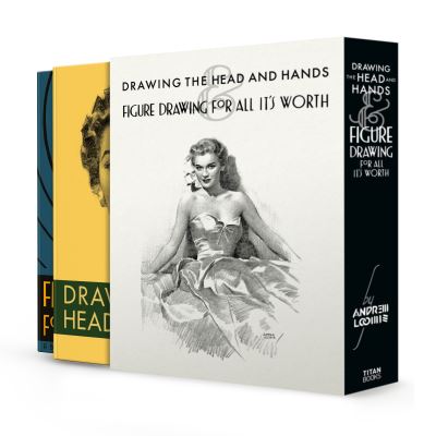 Cover for Andrew Loomis · Drawing the Head and Hands &amp; Figure Drawing (Box Set) - Andrew Loomis (Inbunden Bok) (2020)