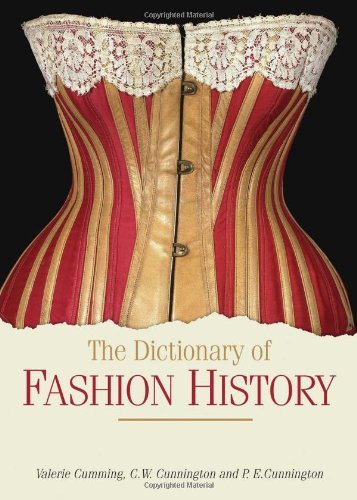 Cover for Cumming Valerie · Dictionary of Fashion History (Hardcover Book) [Reissue edition] (2010)