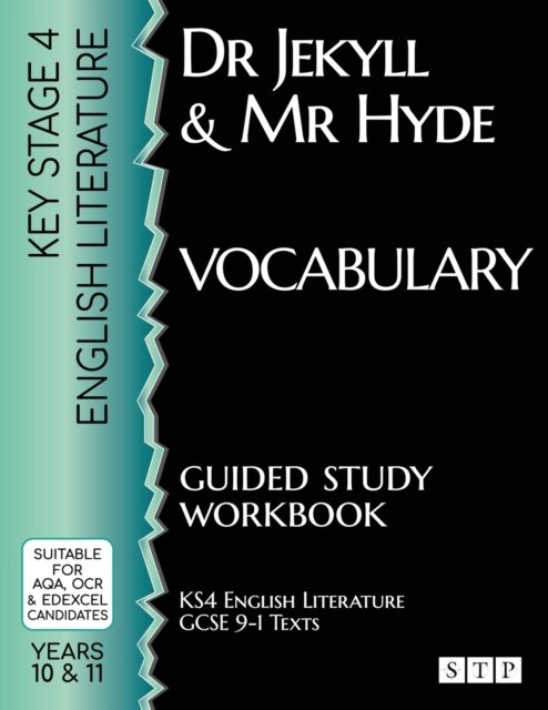 Cover for STP Books · Dr Jekyll and Mr Hyde Vocabulary Guided Study Workbook: (KS4 English Literature: GCSE 9-1 Texts) (Taschenbuch) (2021)