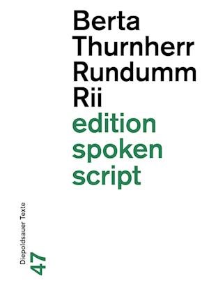 Cover for Berta Thurnherr · Rundumm Rii (Book) (2023)
