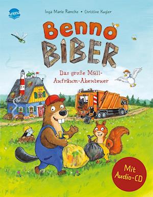 Cover for Inga Marie Ramcke · Benno Biber. Das große Müll-Aufräum-Abenteuer (Hardcover Book) (2021)