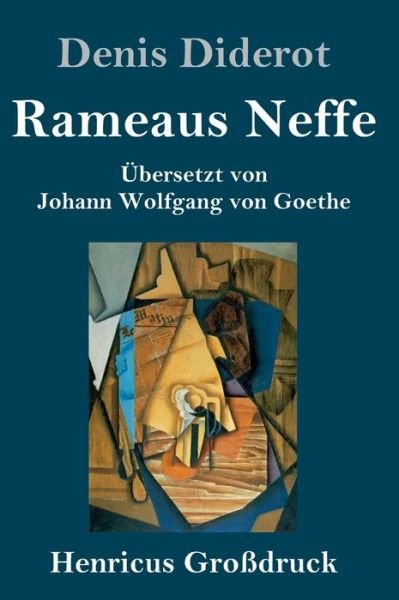 Cover for Denis Diderot · Rameaus Neffe (Grossdruck) (Gebundenes Buch) (2019)