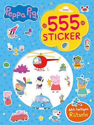 Cover for Peppa Pig 555 Sticker (Book) (2024)