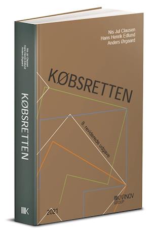 Cover for Nis Jul Clausen; Hans Henrik Edlund; Anders Ørgaard · Købsretten (Sewn Spine Book) [8th edition] (2021)