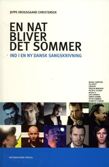 Cover for Jeppe Krogsgaard Christensen · En nat bliver det sommer (Sewn Spine Book) [1.º edición] (2006)