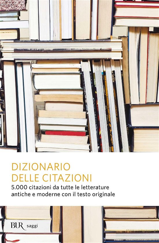 Cover for Vv Aa · Dizionario della citazioni (Pocketbok) (2017)