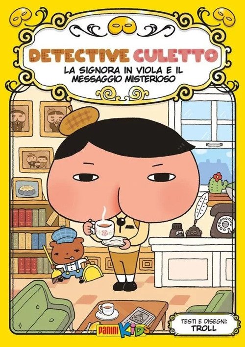 Cover for Troll · La Signora In Viola E Il Messaggio Misterioso. Detective Culetto. Ediz. A Colori #01 (Book)