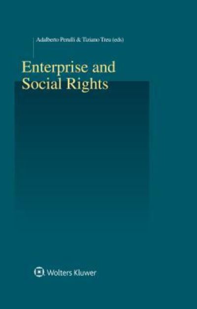 Cover for Adalberto Perolli · Enterprise and Social Rights - Studies in Employment and Social Policy Set (Hardcover Book) (2017)