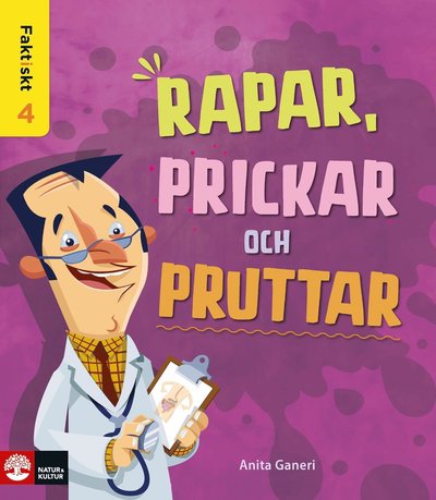 Cover for Anita Ganeri · Faktiskt Rapar, prickar och pruttar (Book) (2015)