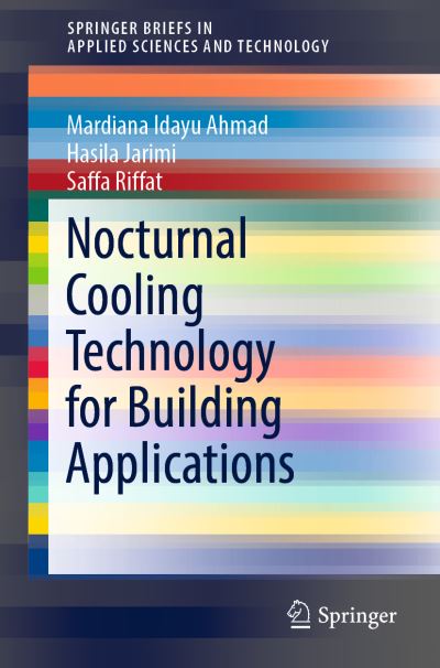 Cover for Ahmad · Nocturnal Cooling Technology for Building Applications (Book) [1st ed. 2019 edition] (2019)