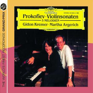 Prokofiev: Violin Sonaten - Kremer Gidon / Argerich Martha - Musiikki - POL - 0028947774341 - keskiviikko 18. kesäkuuta 2008