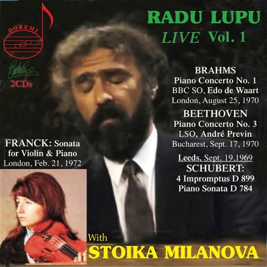 Cover for Beethoven,l.v. / Brahms / London Symphony · Radu Lupu Live Vol. 1 (CD) (2024)