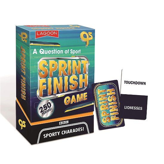 Cover for A Question Of Sport Sprint Finish Game  Board Games · A Question Of Sport Sprint Finish Game (MERCH) (2020)