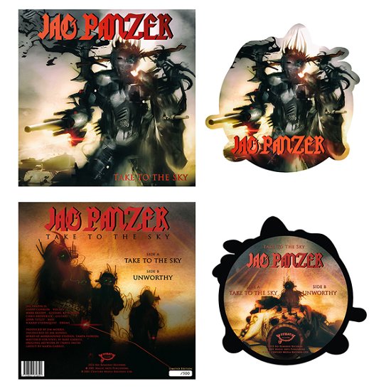 Cover for Jag Panzer · Take to the Sky (Shaped Pic Disc) (12&quot;) (2024)