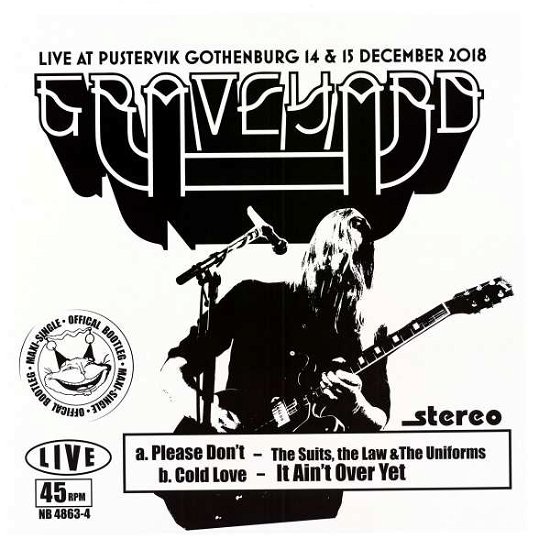 Cover for Graveyard · Live At Pustervik (LP) (2019)
