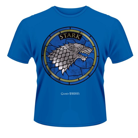 Cover for Game of Thrones · Game Of Thrones: House Stark (T-Shirt Unisex Tg. L) (N/A) [size L] [Blue edition] (2014)