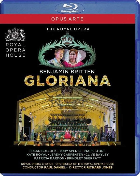 Cover for B. Britten · Gloriana (Blu-ray) (2013)