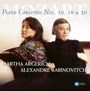 Mozart: Piano Concertos KV 466 by Argerich, Martha - Martha Argerich - Musikk - Warner Music - 0825646131341 - 2023