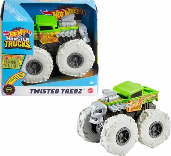 Cover for Mattel · Mattel Hot Wheels Monster Trucks: Twisted Tredz 1:43 - Bone Shaker (gvk38) (MERCH) (2020)