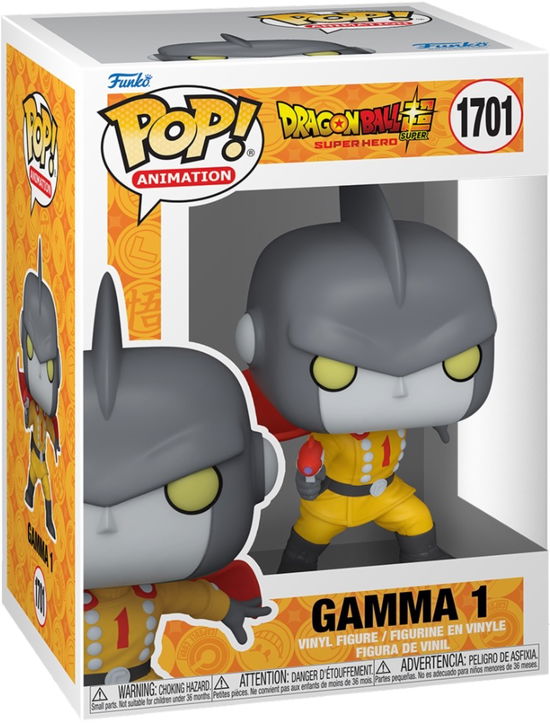 Pop Dragon Ball Super Super Hero Gamma 1 - Pop Anime Dragon Ball Super - Mercancía - Funko - 0889698756341 - 25 de septiembre de 2024