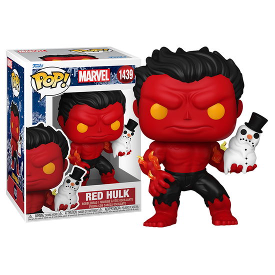 Cover for Pop Marvel Holiday · Pop Marvel Holiday S4 Red Hulk (Funko POP!) (2024)