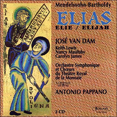 Cover for F. Mendelssohn-Bartholdy · Elias-Oratorio Op.70 (CD) (2019)