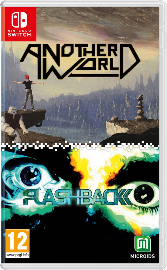 Cover for Microids · Another World &amp; Flashback Compilation (SWITCH) (2020)