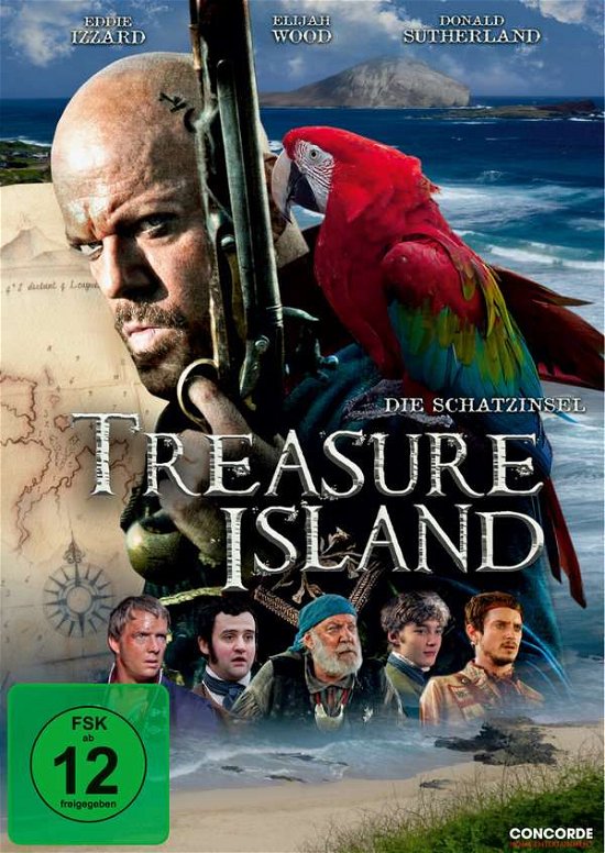 Cover for Eddie Izzard / Elijah Wood · Die Schatzinsel-treasure Island (DVD) (2013)