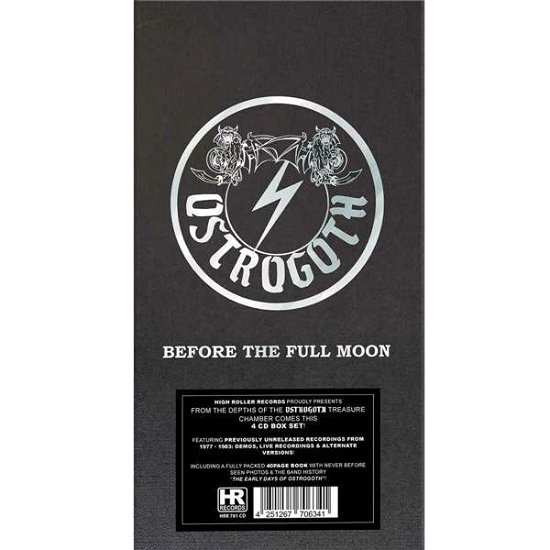 Before the Full Moon (4cd Book) - Ostrogoth - Musikk - HIGH ROLLER - 4251267706341 - 18. februar 2022