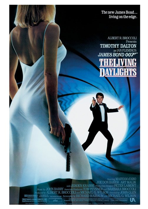 Cover for James Bond · James Bond - The Living Daylights (Cartolina) (MERCH)