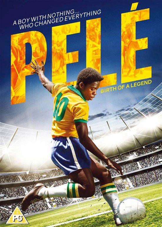 Cover for Pele - Birth of a Legend · Pele - Birth Of A Legend (DVD) (2017)