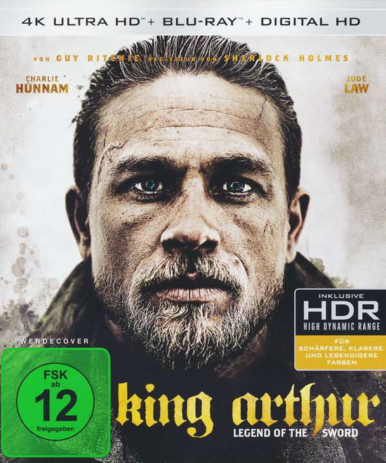 Cover for Charlie Hunnam,astrid Berges-frisbey,djimon... · King Arthur: Legend of the Sword (4K UHD Blu-ray) (2017)