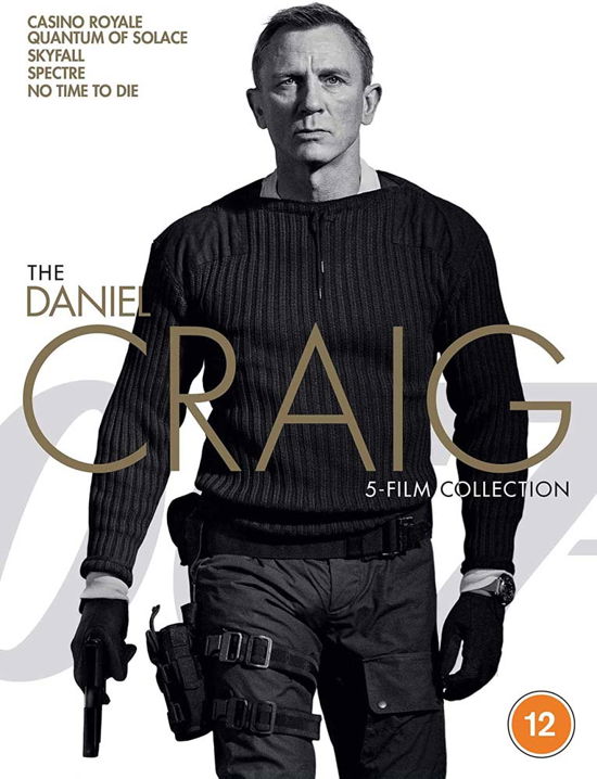 Cover for James Bond - the Daniel Craig · Daniel Craig: 5 Film Collection (DVD) (2022)