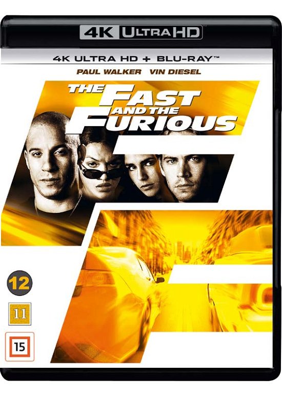 Cover for Fast and Furious · Fast And The Furious (4K Ultra HD/BD) (2018)