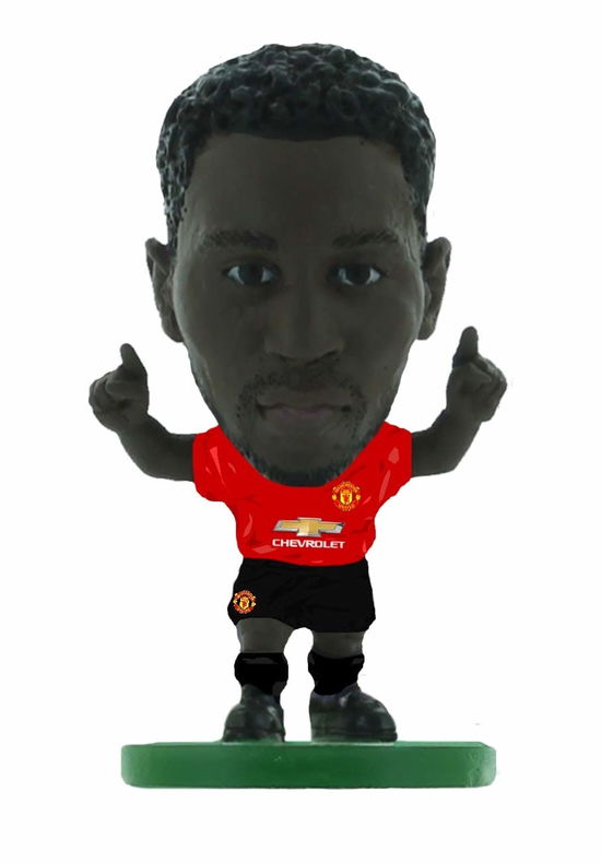 Soccerstarz  Man Utd Romelu Lukaku  Home Kit 2019 version Figures - Soccerstarz  Man Utd Romelu Lukaku  Home Kit 2019 version Figures - Merchandise - Creative Distribution - 5056122504341 - 