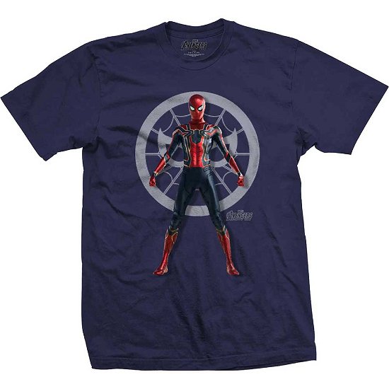 Cover for Marvel Comics · Marvel: Avengers Infinity War Spider Character (T-Shirt Unisex Tg. L) (N/A) [size L] [Blue - Unisex edition]
