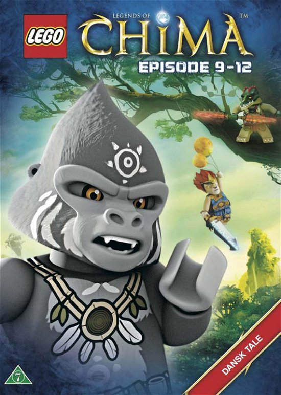 Lego Legends of Chima  3 - Episode 9-12 [dvd] - Lego Legends of Chima  3 - Filmes - hau - 5708758699341 - 1 de dezembro de 2017