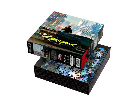 Good Loot: Cyberpunk 2077 1000pcs Puzzle - Good Loot - Koopwaar - - 5908305240341 -
