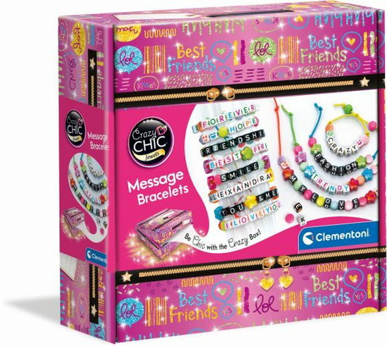 Cover for Clementoni: Crazy Chic · Spruch-Armbänder (Toys)